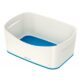 Art.-Nr.340385<br>LEITZ Aufbewahrungsschale MyBox 5257 weiß/blau metallic