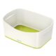 Art.-Nr.340386<br>LEITZ Aufbewahrungsschale MyBox 5257 weiß/grün metallic