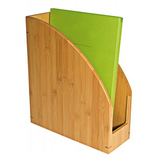 Art.-Nr. 340719<br>WEDO Stehsammler 611307 Bambus A4 braun