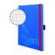 Art.-Nr.340909<br>AVERY ZWECKFORM notizio Notizbuch 7041 mit Softcover DIN A5 80 Blatt 90g/m² kariert blau