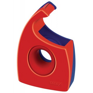 Art.-Nr. 340976<br>TESA Handabroller 57444 für Klebebänder bis 19 mm x 33 m rot/blau