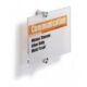 Art.-Nr.341181<br>DURABLE Türschild 210 x 148 mm transparent