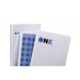Art.-Nr. 342085<br>GBC Thermobindemappe Standard 50 Stück DIN A4 25mm weiß