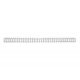 Art.-Nr. 342132<br>GBC Drahtbinderücken WireBind 100 Stück DIN A4 3:1-Teilung 6mm silber