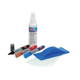 Art.-Nr. 342191<br>NOBO Whiteboard Starterset 10-teilig