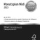 Art.-Nr. 342304<br>AVERY ZWECKFORM Monatsplan Chronoplan 50513 Midi 24 Blatt für 2023