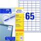 Art.-Nr. 342335<br>AVERY ZWECKFORM Universaletiketten ultragrip 3666-200 14.300 Stück 38x21,2 mm weiß