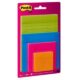 Art.-Nr. 342722<br>POST-IT® Haftnotizen Super Sticky 6422-OPBG 4 Blöcke à 45 Blatt verschiedene Größen farbig sortiert