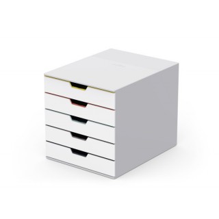 Art.-Nr. 342858<br>DURABLE Schubladenbox VARICOLOR® Mix 7625 5 Schubladen mehrfarbig