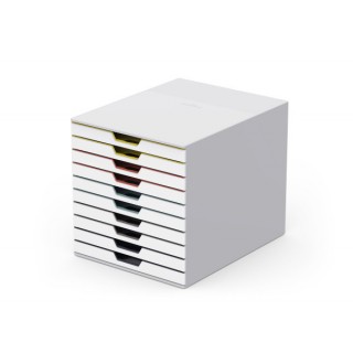 Art.-Nr. 342859<br>DURABLE Schubladenbox VARICOLOR® Mix 7630 10 Schubladen mehrfarbig