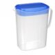 Art.-Nr. 343102<br>MIRAPLAST Getränkekrug H175 1,75 l blau/transparent