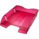 Art.-Nr. 343220<br>HELIT Briefablage the green deck Greenlogic DIN A4/C4 rot-transparent