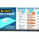 SCOTCH™ Versandrolle Flex & Seal 38 cm x 3 m blau