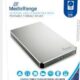 Art.-Nr. 343550<br>MEDIARANGE Externe Festplatte SSD USB 2 TB silber