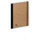 Art.-Nr. 343634<br>PAGNA Notizbuch Pur 26077 DIN A4 192 Blatt kariert naturbraun