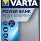 Art.-Nr. 343665<br>VARTA Powerbank Fast Energy 20.000 mAh silber