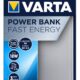 Art.-Nr. 343667<br>VARTA Powerbank Fast Energy 10.000 mAh silber