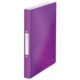 Art.-Nr. 343734<br>LEITZ Ringbuch WOW 4257 DIN A4 2 Ringe Ø 25 mm violett