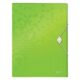 Art.-Nr. 343743<br>LEITZ Ablagebox WOW 4629 mit Gummiverschluss aus Polypropylen 250 x 30 x 330 mm grün
