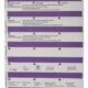 Art.-Nr. 344054<br>MAPPEI Selbstklebeprintreiter 455005P 100 Stück 55 x 10 mm violett