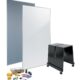 Art.-Nr. 344072<br>SIGEL Board-Set Meet up-Bundle mixed MUB01 inkl. 1 Pin- und 1 Whiteboard