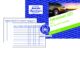 Art.-Nr. 344221<br>AVERY Zweckform Fahrtenbuch Recycling 1221 DIN A6 quer 32 Blatt für PKW