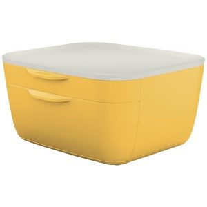 Art.-Nr. 344615<br>LEITZ Schubladenset Cosy mit 2 Schubladen warmes gelb
