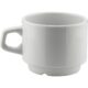 Art.-Nr. 344691<br>Kaffeetasse Frig 250 ml weiß