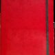 Art.-Nr. 344711<br>LEYKAM Notizbuch Denkzettel Classic DIN A5 192 Blatt kariert rot
