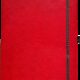 Art.-Nr. 344712<br>LEYKAM Notizbuch Denkzettel Classic 19 x 25 cm 192 Blatt kariert rot
