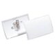 Art.-Nr.913856<br>DURABLE Namensschild 8214 Kombiklammer 5,4 x 9,0 cm 25 Stück transparent