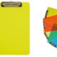 Art.-Nr. 918311<br>MAUL Schreibplatte A4 transparentes gelb