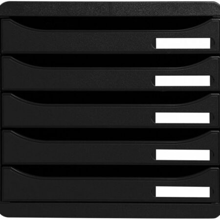 Art.-Nr. 922270<br>EXACOMPTA Schubladenbox Big Box 309714D A4+ schwarz