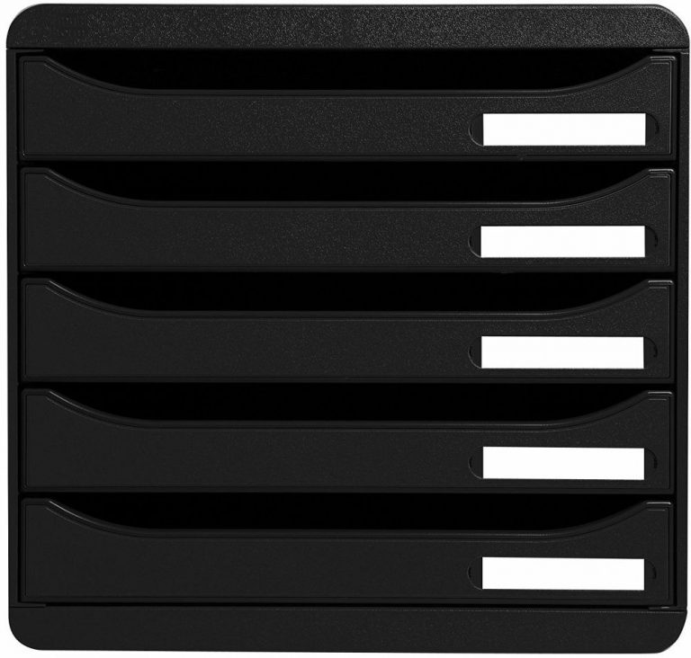 Art.-Nr. 922270<br>EXACOMPTA Schubladenbox Big Box 309714D A4+ schwarz