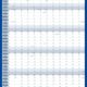 Art.-Nr. 922509<br>LEGAMASTER Jahresplaner LM421021 Karton 60 x 90 cm 2022