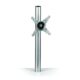 Art.-Nr. 924213<br>FELLOWES Monitorarm für Steh-Sitz-Workstation silber